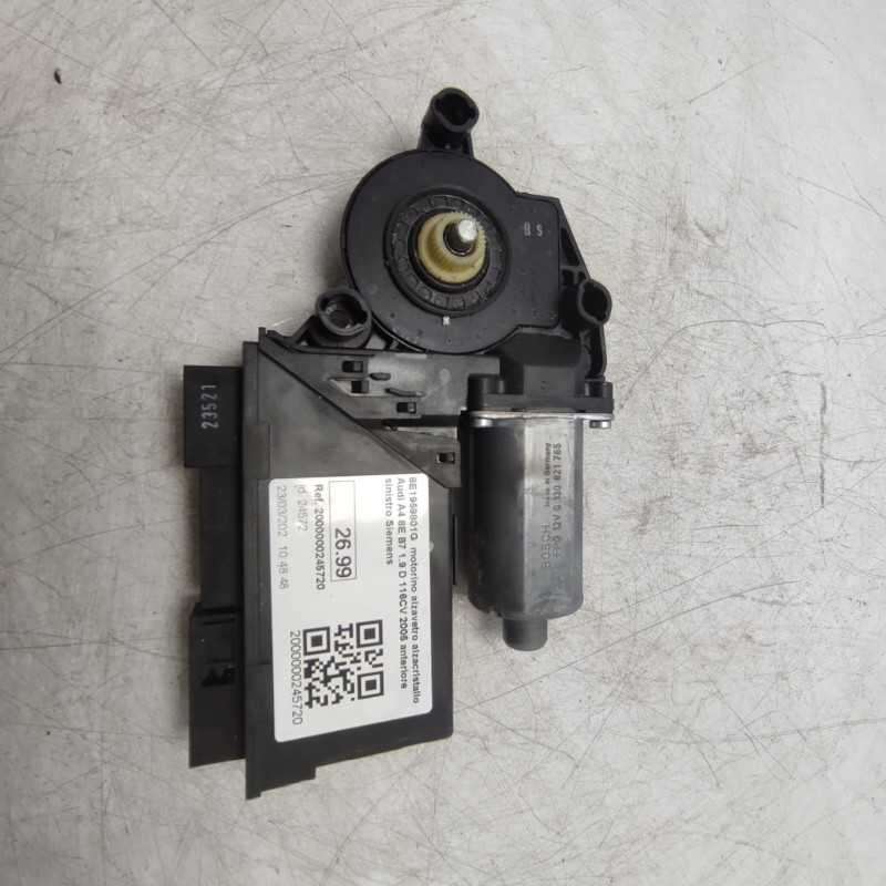 8E1959801G motorino alzavetro alzacristallo Audi A4 8E B7 1.9 D 116CV 2005 anteriore sinistro Siemens