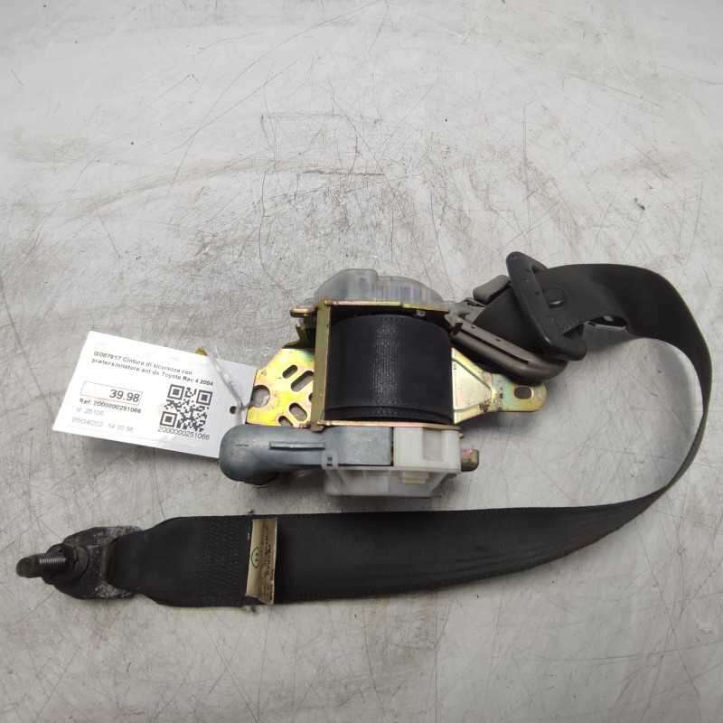 G087917 Cintura di sicurezza con pretensionatore ant dx Toyota Rav 4 2004