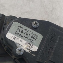 7L6721507 Pedale potenziometro acceleratore Volkswagen Touareg 2.5tdi 2005