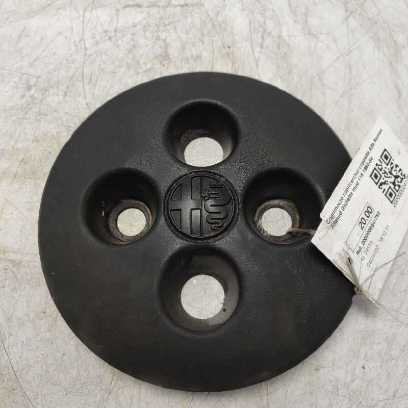 Coprimozzo copricerchio coppetta Alfa Romeo Alfasud Giulietta mod 116 1980-84
