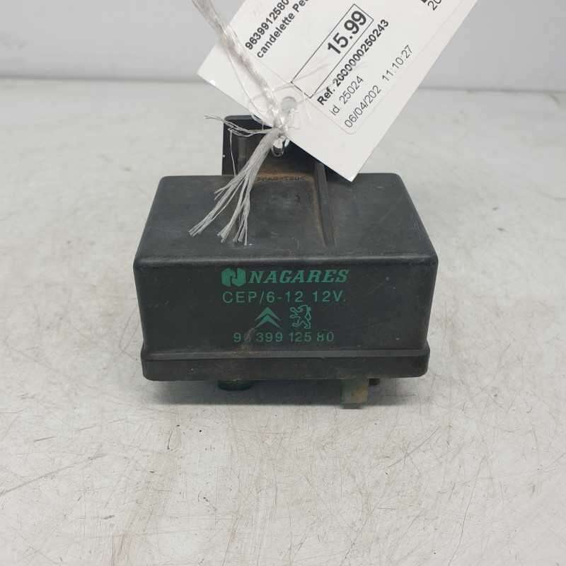 9639912580 centralina relè preriscaldamento candelette Peugeot 206 diesel 2003-09 Nagares