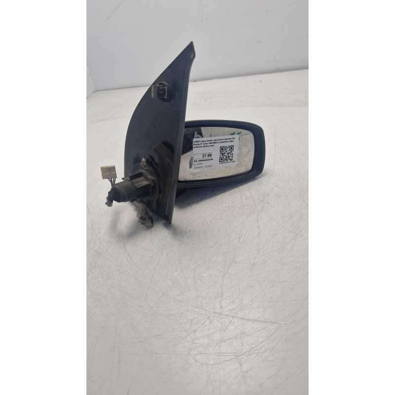 015874 specchietto retrovisore laterale Fiat Panda 2° serie 169 2003-13 elettrico 5pin anteriore destro nero