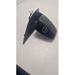 015874 specchietto retrovisore laterale Fiat Panda 2° serie 169 2003-13 elettrico 5pin anteriore destro nero
