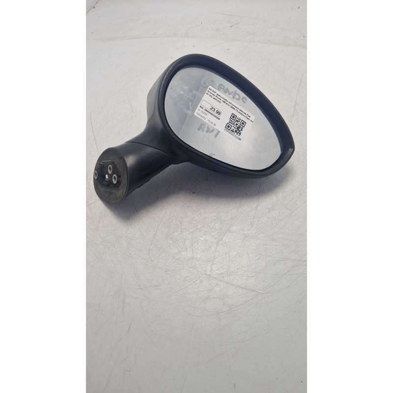 021047 specchietto retrovisore laterale Fiat Grande Punto 199 Evo 2005-13 elettrico7pin ant dx blu petrolio