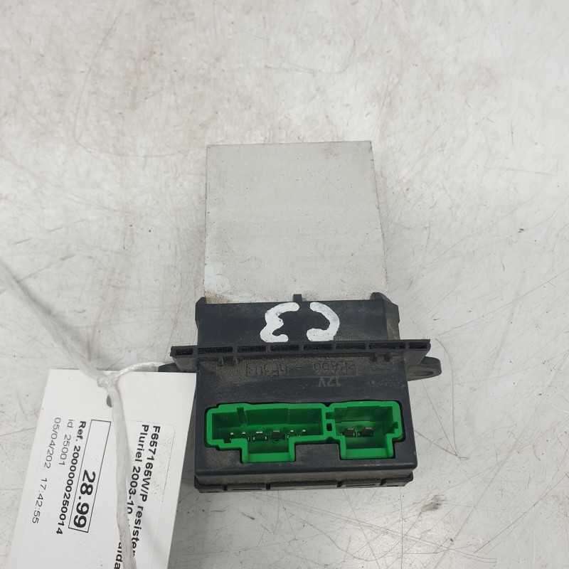F657165W/P resistenza ventola stufa Citroen C3 Pluriel 2003-10 riscaldamento abitacolo