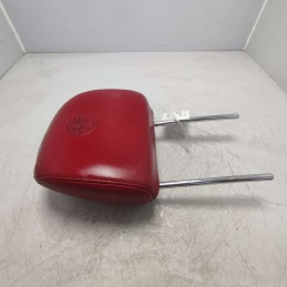 Poggiatesta anteriore sinistro Alfa Romeo Giulietta 940 in pelle rossa