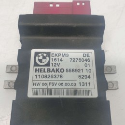 7276046 centralina ecu pompa carburante E90 serie 3 2005 Helbako