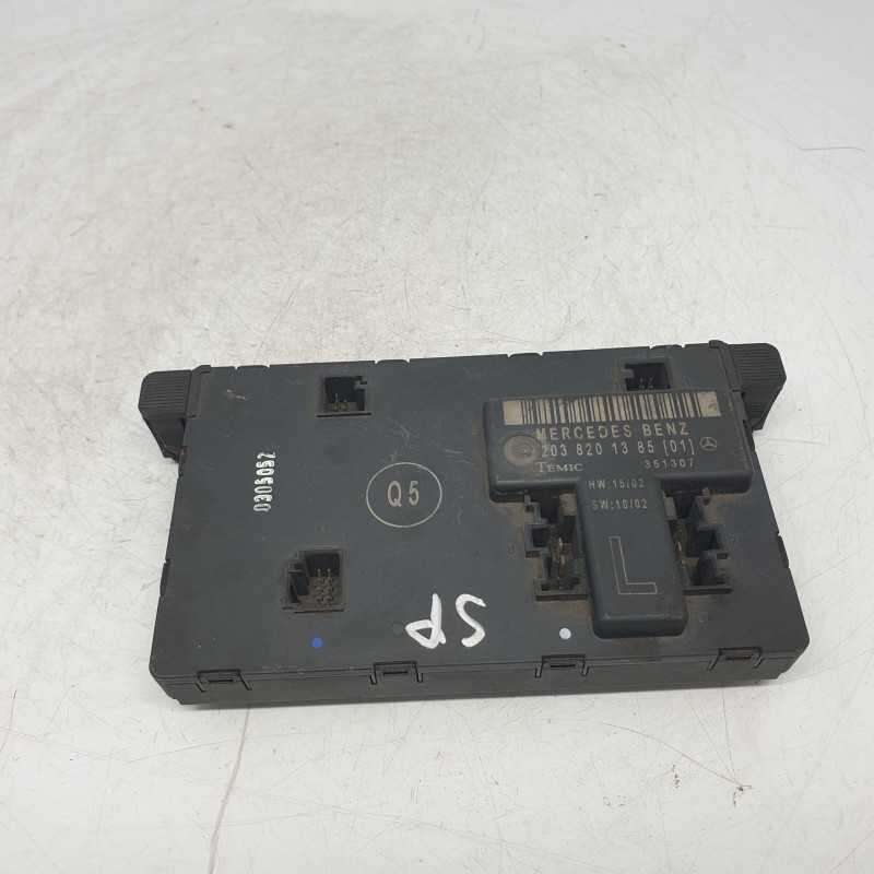 2038201385(01) centralina comfort ecu Mercedes W203 Classe C 2000-07 portiera anteriore sinistra Temic
