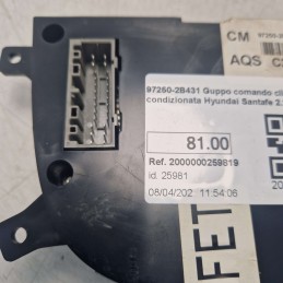 97250-2B431 Guppo comando clima a/c aria condizionata Hyundai Santafe 2.2d D4EB 2007
