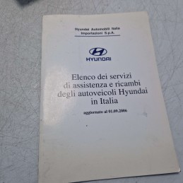 Manuale di istruzione brouchere  Hyundai Santafe 2.2d D4EB 2007