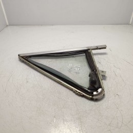 Vetro deflettore triangolare girevole Fiat 127 epoca anteriore destro con supporto