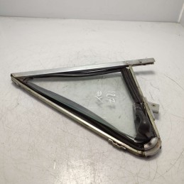 Vetro deflettore triangolare girevole Fiat 127 epoca anteriore destro con supporto