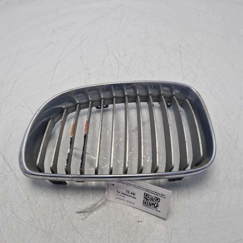 Griglia mascherina cofano anteriore Bmw E81 E82 E87 serie 1 sinistra ATTENZIONARE FOTO