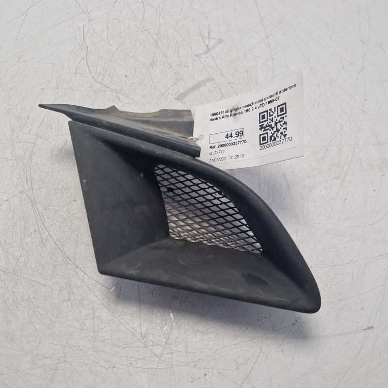 156045145 griglia mascherina paraurti anteriore destra Alfa Romeo 166 2.4 JTD 1998-07