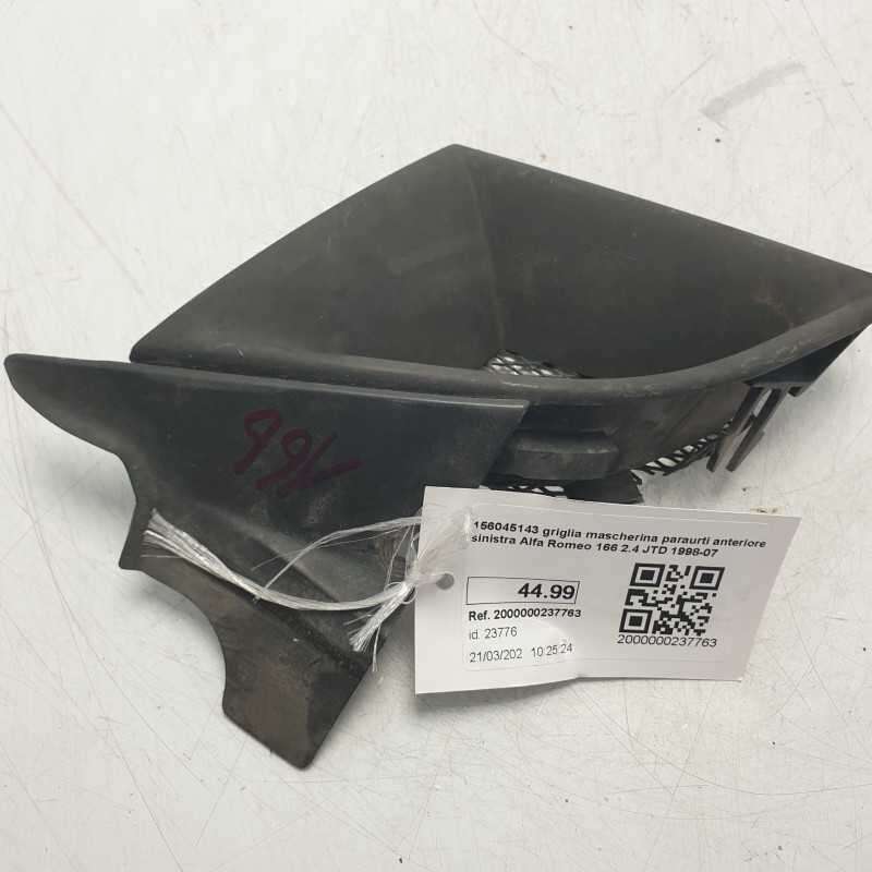 156045143 griglia mascherina paraurti anteriore sinistra Alfa Romeo 166 2.4 JTD 1998-07