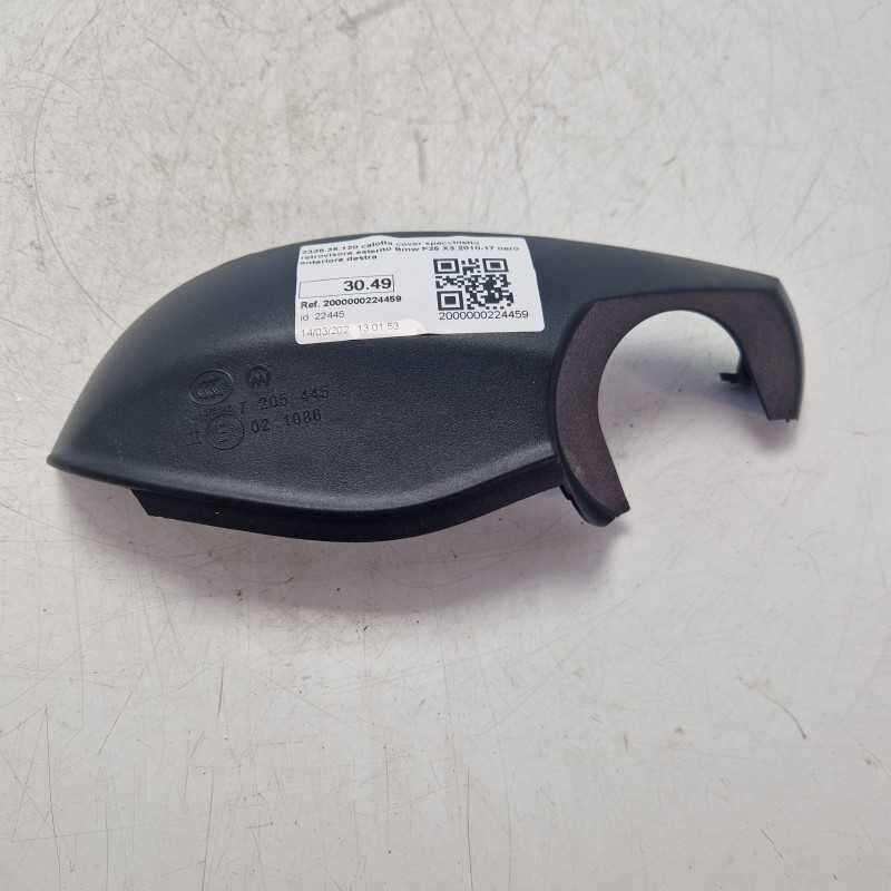 2326.35.120 calotta cover specchietto retrovisore esterno Bmw F25 X3 2010-17 nero anteriore destra