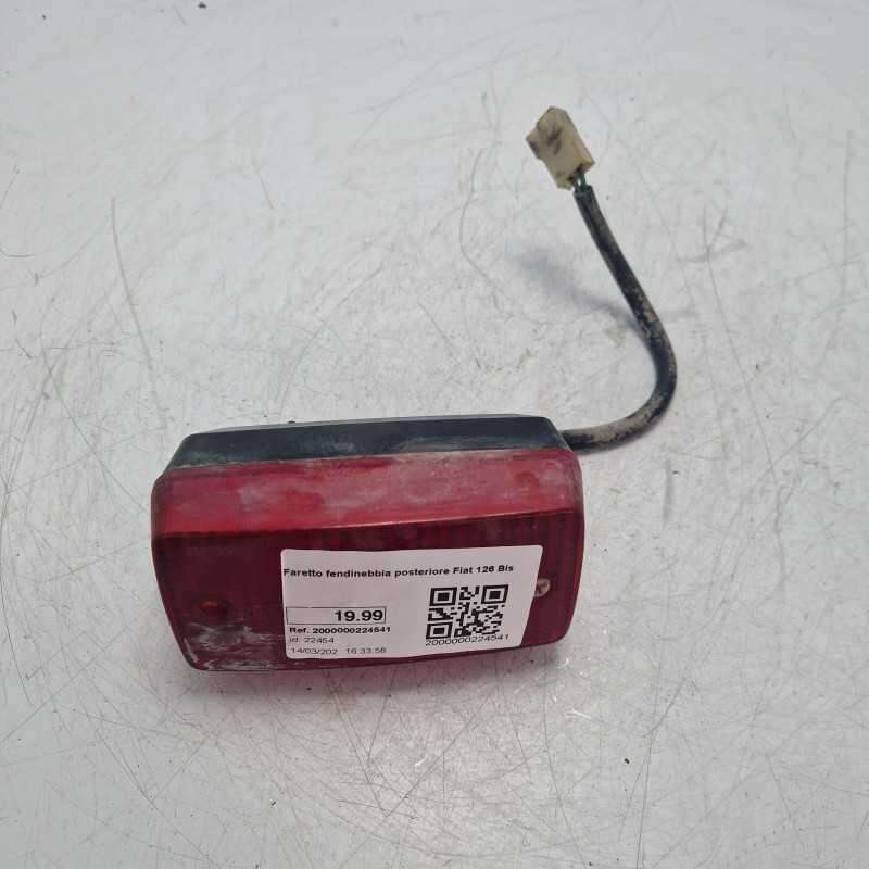 Faretto fendinebbia posteriore Fiat 126 Bis