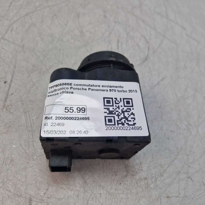 7PP905865E commutatore avviamento elettronico Porsche Panamera 970 turbo 2013 senza chiave