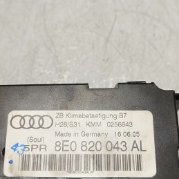 8E0820043AL centralina pannello comandi clima A/C Audi A4 B7 8E 2004-08