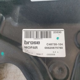 00520679760 Meccanismo pannello alzavetro alzacristalli ant dx Fiat 500X 2014-19 