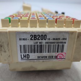 91950-2B200 centralina ecu porta fusibili Hyundai Santafe 2.2d D4EB 2007 