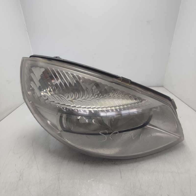 158104-00RE Faro fanale proiettore gruppo ottico ant dx Renault Scenic 2003-09 1 gancio rotto