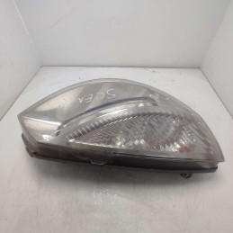 158104-00RE Faro fanale proiettore gruppo ottico ant dx Renault Scenic 2003-09 1 gancio rotto