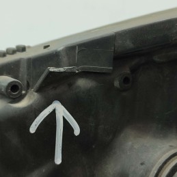 158104-00RE Faro fanale proiettore gruppo ottico ant dx Renault Scenic 2003-09 1 gancio rotto