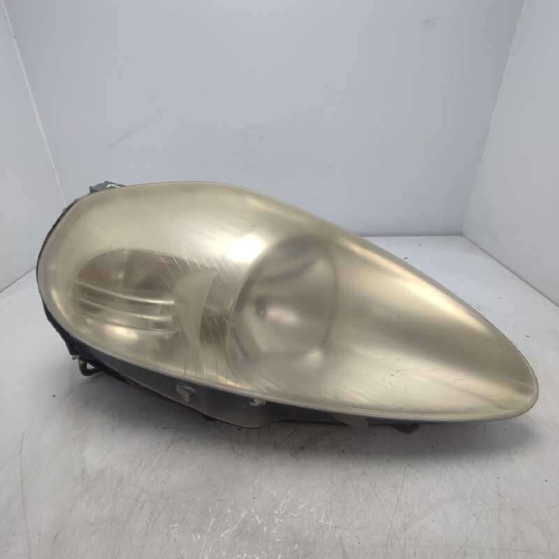 89101388 Faro fanale proiettore gruppo ottico ant dx Fiat Grande Punto 199 2005-12 2 ganci rotti