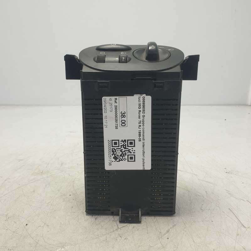 086956052 Gruppo comandi interruttori pulsanti luci MG Rover 75 RJ 1999-05