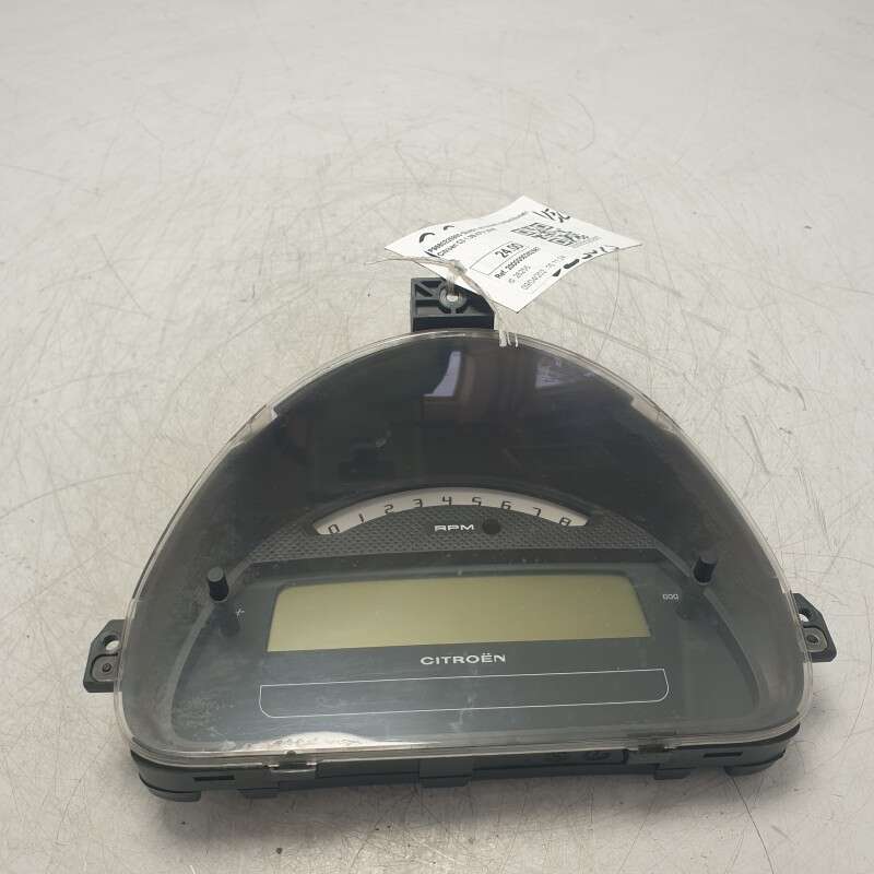 P9660225980 Quadro strumenti contachilometri Citroen C3 1.3B KFV 2006