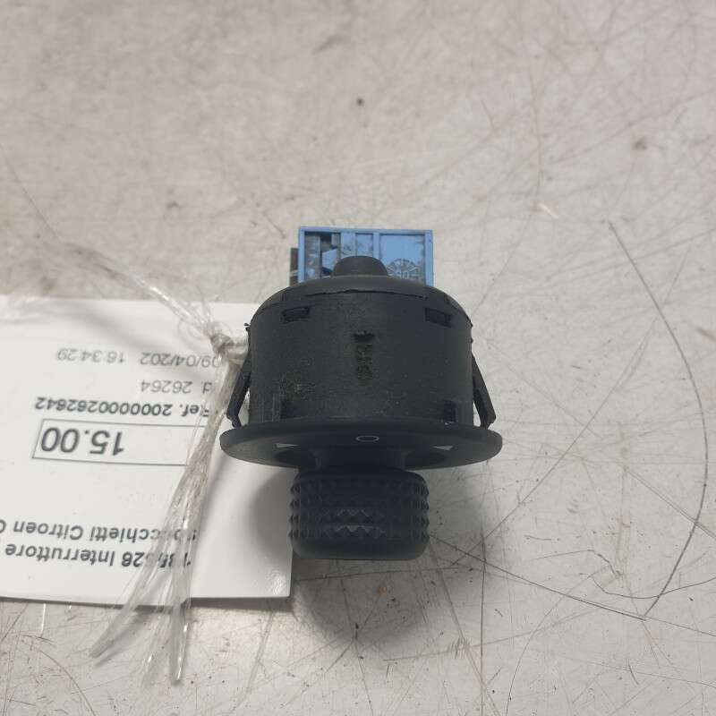 185526 Interruttore pulsante regolazione specchietti Citroen C3 1.3B KFV 2006