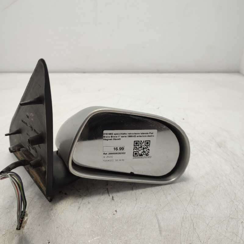 0151683 specchietto retrovisore laterale Fiat Bravo Brava 1° serie 1998-02 anteriore destro Magneti Marelli