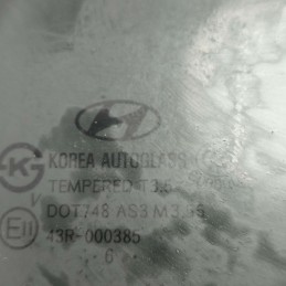 Vetro fisso triangolo Hyundai Santafe 2.2d D4EB 2007 posteriore destro