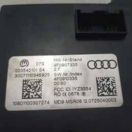 4F0907335 centralina ecu comfort chiusra centralizzata Audi A6 C6 3.0 TDI 2008 171 KW