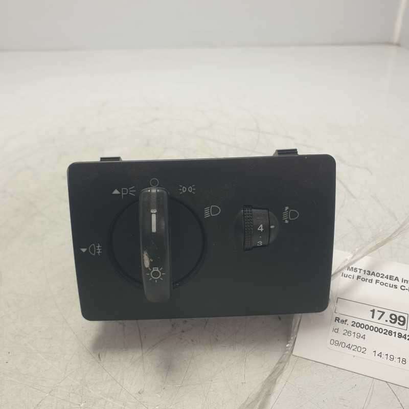 4M5T13A024EA interruttore commutatore fari luci Ford Focus C-Max 2003-07