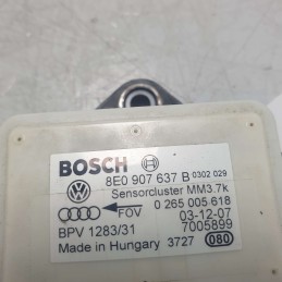 8E0907637B sensore ESP imbardata Audi A6 C6 3.0 TDI 2008 171 KW Bosch