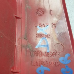 27550202 Stop fanale proiettore luci post dx Fiat Multipla 1.9 d 186A8000 2005