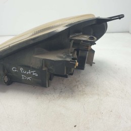89101388 Faro fanale proiettore gruppo ottico ant dx Fiat Grande Punto 199 2005-12 2 ganco rotto