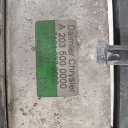 A2035000000 Radiatore intercooler scambiatore aria/aria Mercedes W203 2.2D 611962 2000