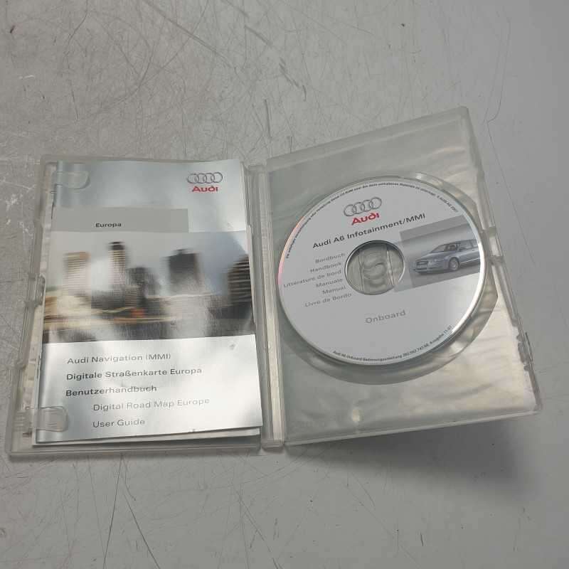4E0919884BD libretto istruzioni DVD navigatore Audi A6 C6 3.0 TDI 2008 171 KW Europa
