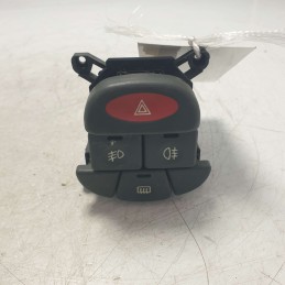 Pulsanti interruttori comandi 4 frecce emergenza Lancia Y 1995-03 faretti fendinebbia