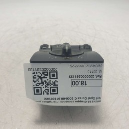 0524119 Gruppo comandi interruttore pulsanti fari Opel Corsa C 2000-06 9116613/2