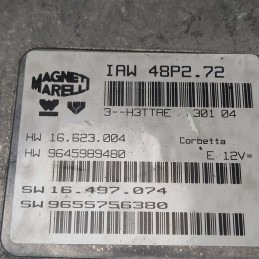 9645989480 centralina ecu modulo controllo motore Citroen C3 Peugeot 206 1.1. benzina 1998-03 Magneti Marelli