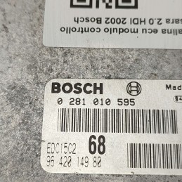 9642014980 centralina ecu modulo controllo motore Citroen Xsara 2.0 HDI 2002 Bosch