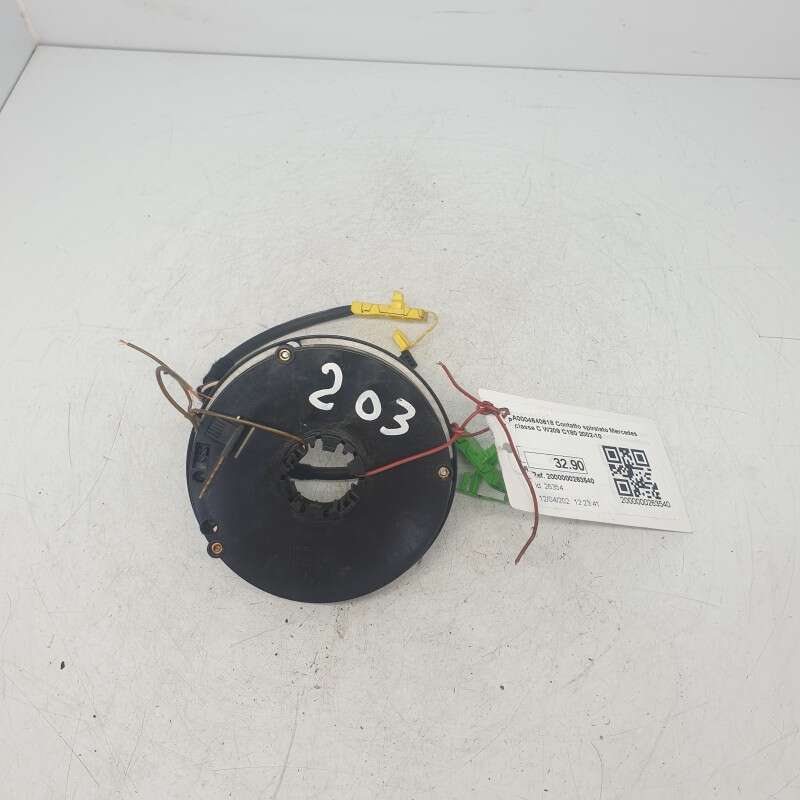A0004640618 Contatto spiralato Mercedes classe C W209 C180 2002-10