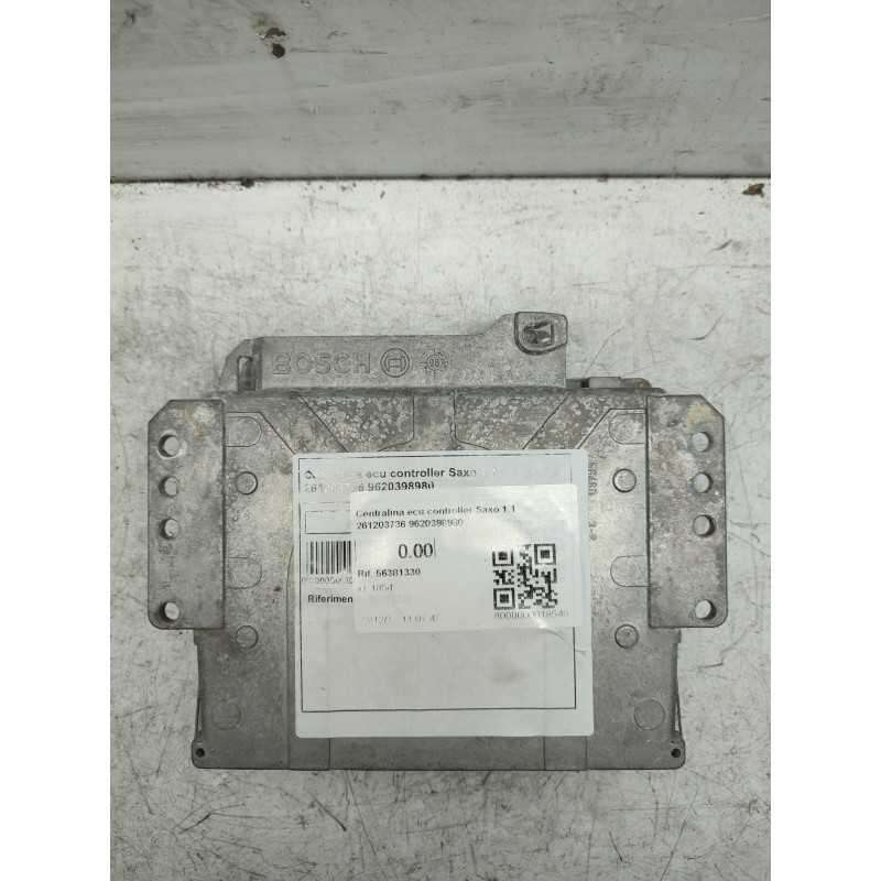 CENTRALINA MOTORE CITROËN SAXO 1.1 BENZINA 2000 BOSCH 0261203736 9620398980
