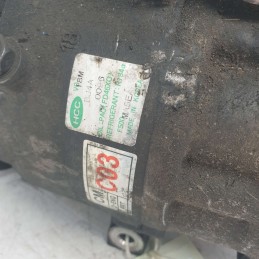 Compressore aria condizionata clima Hyundai Santafe 2.2d D4EB 2007 C03 HCC BJ4A0096 ammaccatura puleggia
