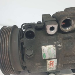 Compressore aria condizionata clima Hyundai Santafe 2.2d D4EB 2007 C03 HCC BJ4A0096 ammaccatura puleggia