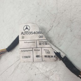 A2035408808 cablaggio cavi elettrici Mercedes W203 2.2D 611962 2000 specchietto sinistro